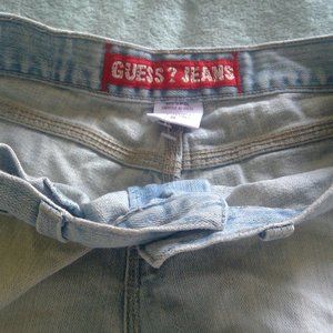 Guess Light Washed Denim Shorts